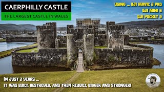 Caerphilly Castle  The Largest in Wales 2nd in Britain [upl. by Rhyner]