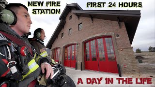 First 24 Hours in a New Fire Station  A Day in the Life [upl. by Arikat]