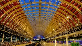 A Walk Around Londons Paddington Railway Station [upl. by Onitnas609]