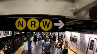 ⁴ᴷ The Busiest NYC Subway Station Times Square–42nd StreetPort Authority Bus Terminal [upl. by Arhat]