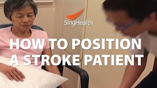 How To Position A Stroke Patient [upl. by Carilla]