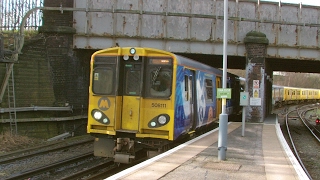 Half an Hour at 216  Birkenhead North Station 1022017  Class 507 508 terminus [upl. by Tloh]