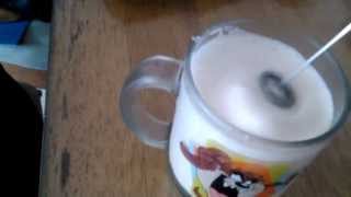 Aerolatte Review Frothing Cold Milk In Under 1 Minute [upl. by Akiras]