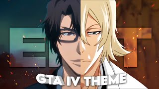 Aizen x Urahara  GTA IV Theme Edit [upl. by Mcilroy]